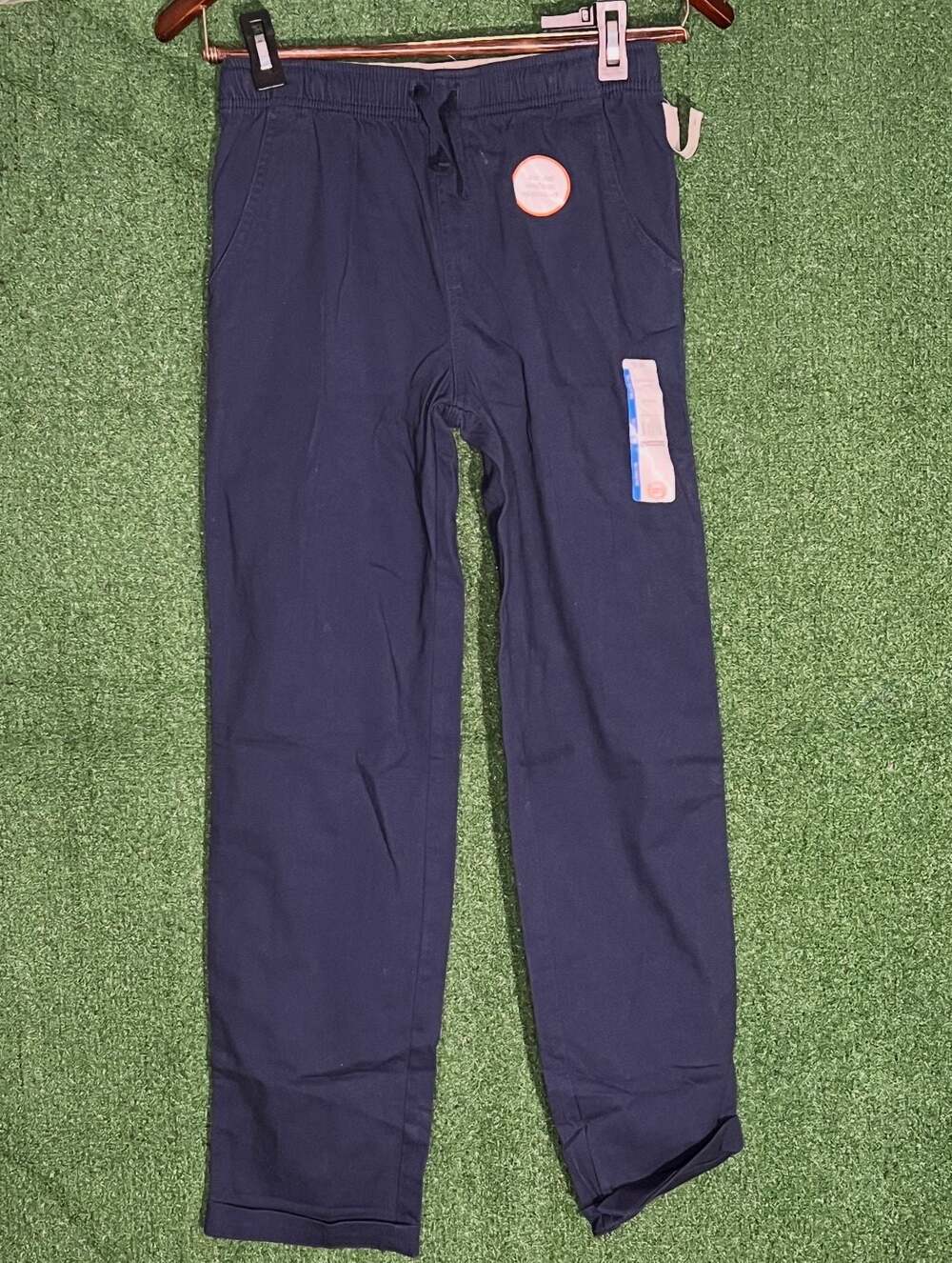 Wndr Ntn-  Boys Uniform Elastic Waist Pants Navy Blue XXL (18)